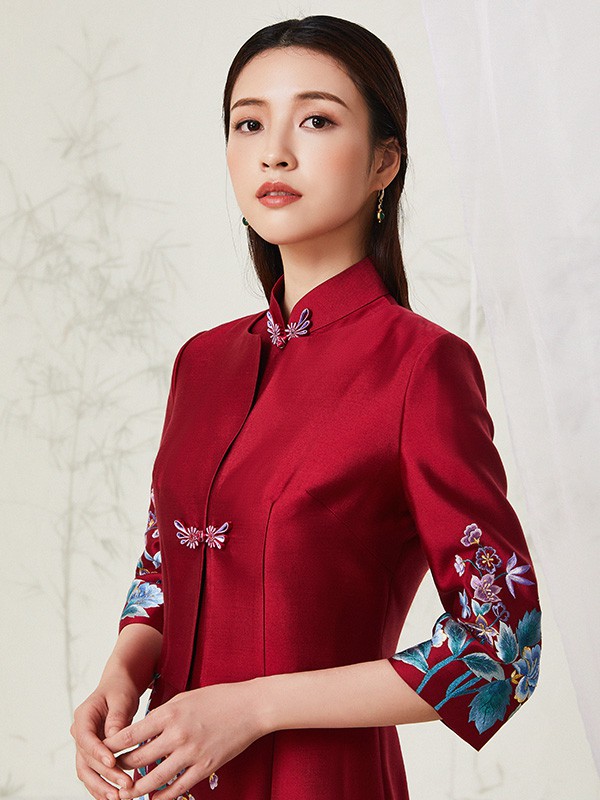 巴蒂米澜2019新款旗袍