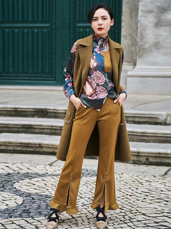 朝峰2019秋冬装女装