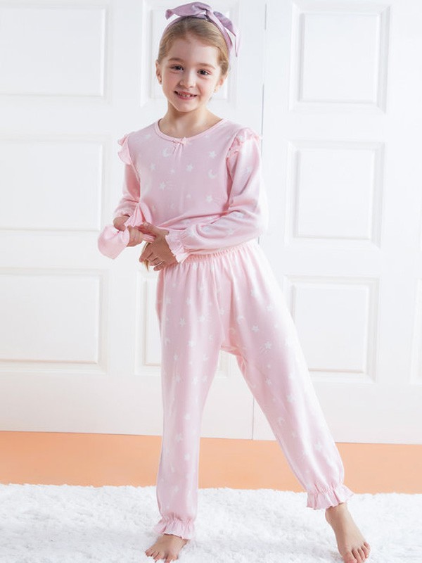 爱慕儿童2019秋冬装家居服