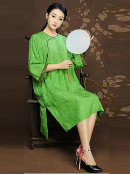 国色匠品2019秋冬装旗袍