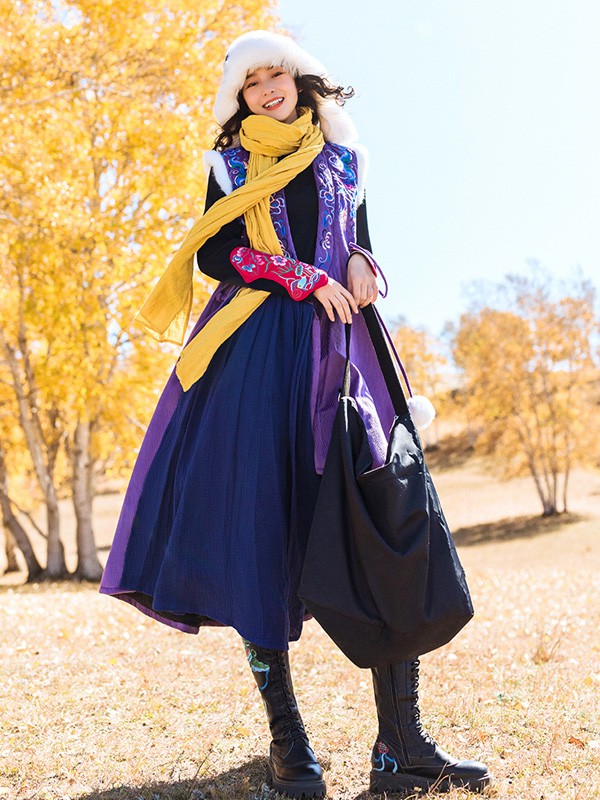 素萝2019秋冬装女装