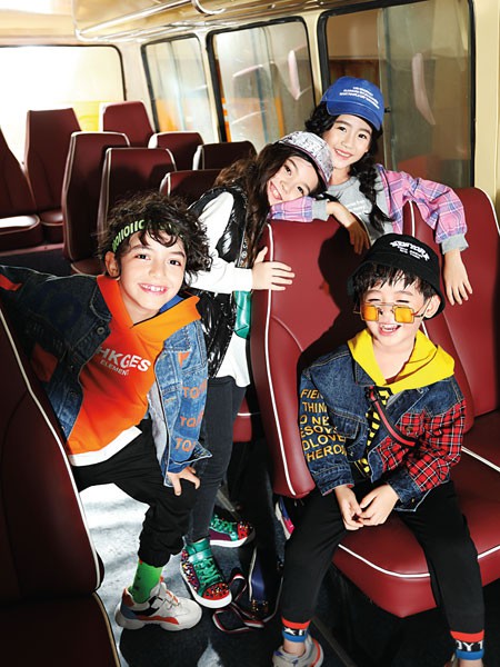 淘气贝贝2019秋冬装童装