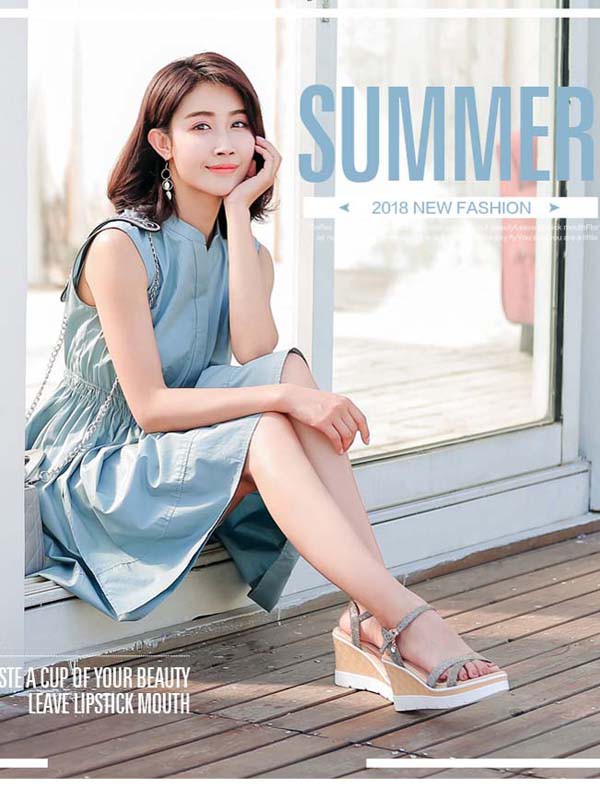 慕兰茜2019春夏装女鞋