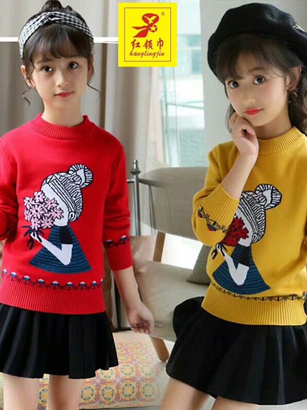 红领巾2019秋冬装童装