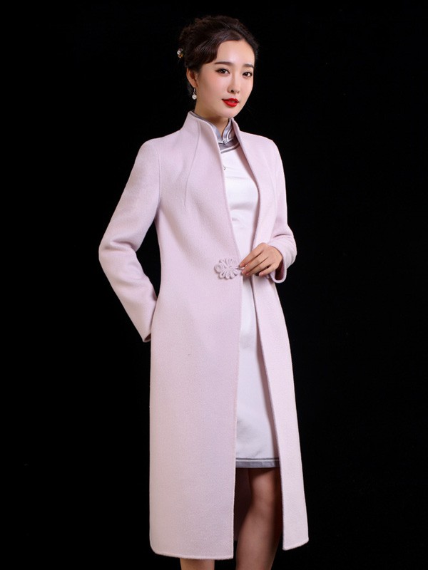 蝶恋2019秋冬装大衣风衣