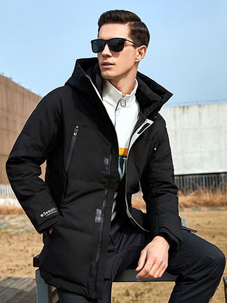 袋鼠2019秋冬装男装