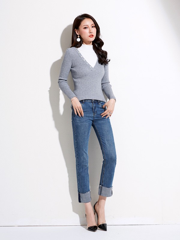 爱依莲2019秋冬装女装