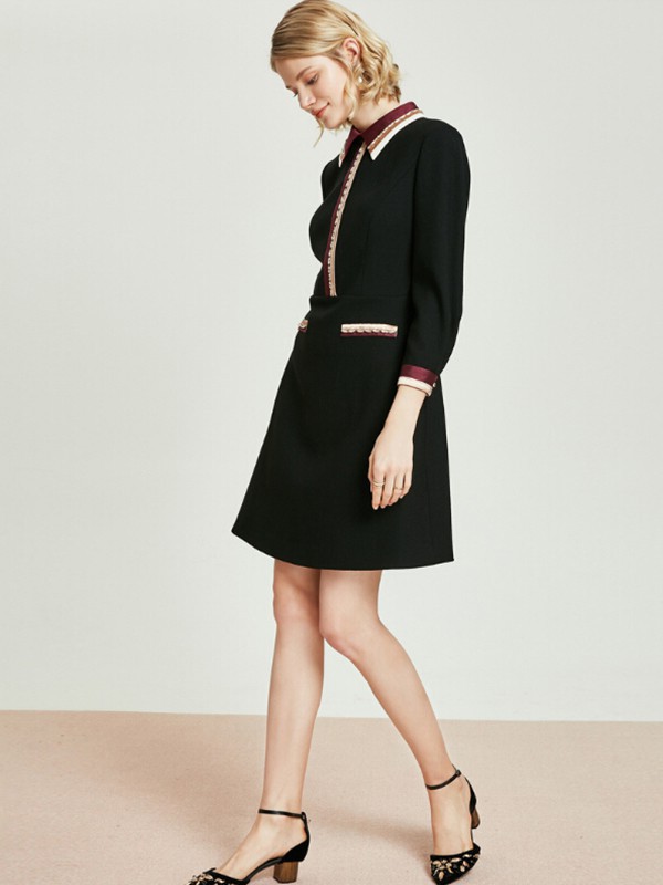 奥丽嘉朵2019秋冬装女装