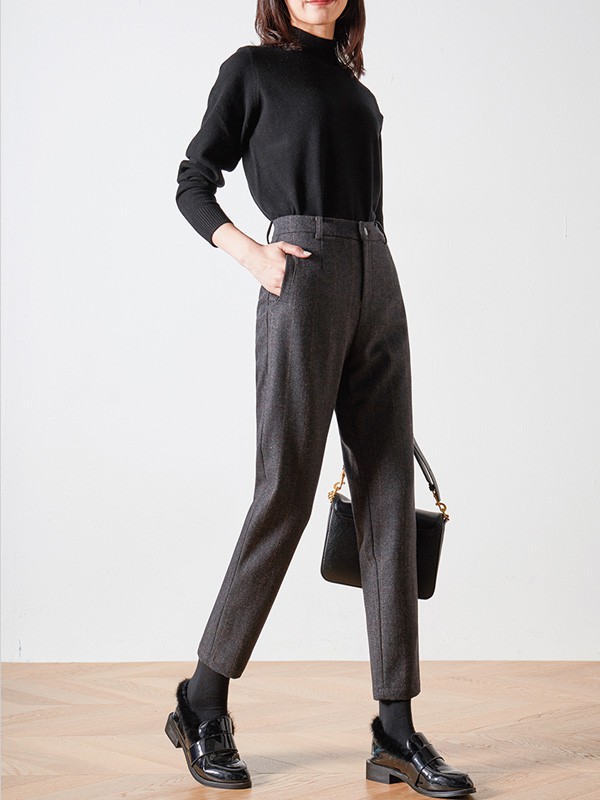 娅丽达2019秋冬装女裤