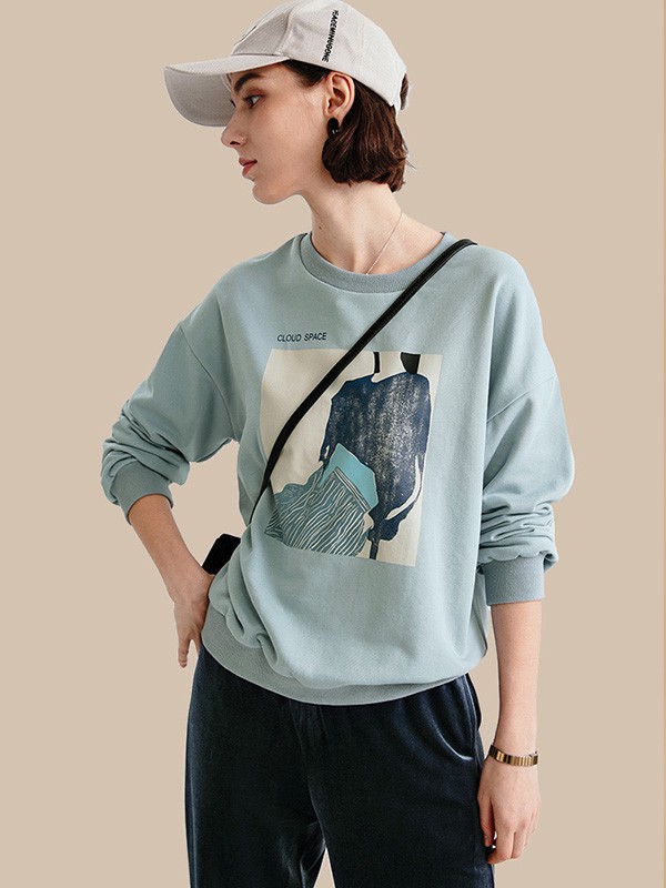 云上写生2019秋冬装女装