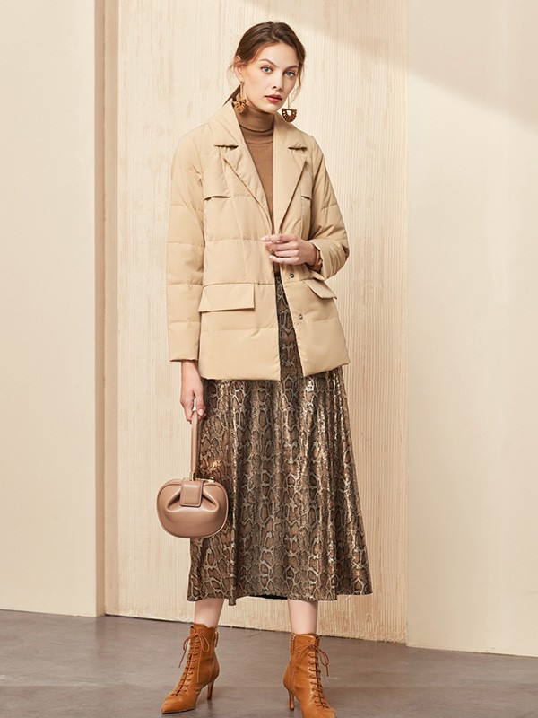 艾莱依2019秋冬装羽绒服