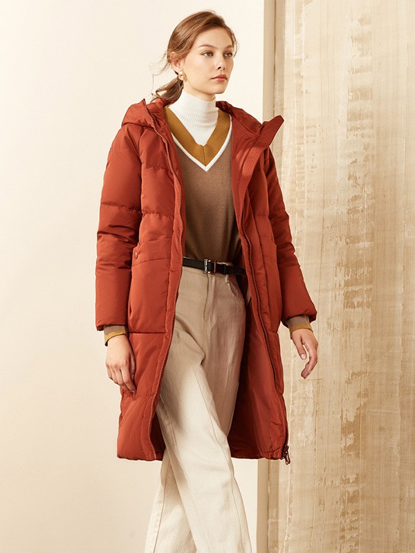 艾莱依2019秋冬装羽绒服