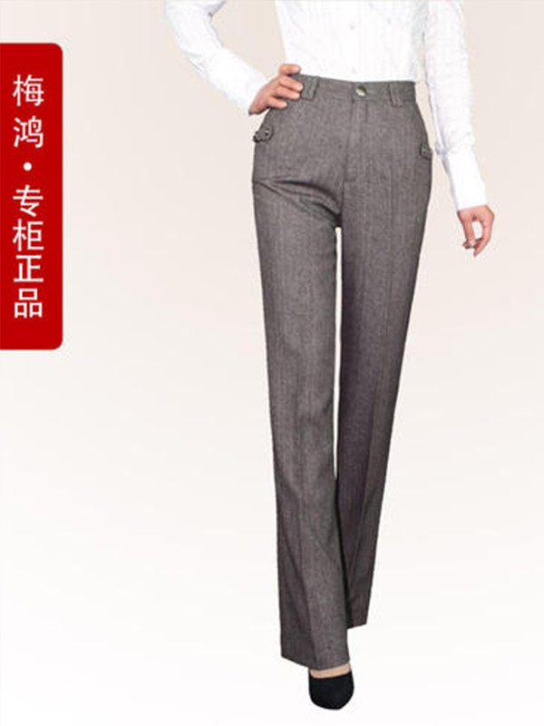 梅鸿女裤