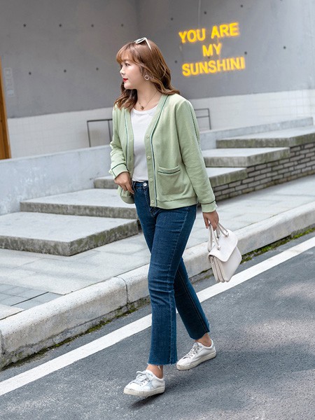 蓝若水2019秋冬装女装