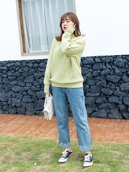 蓝若水2019秋冬装女装