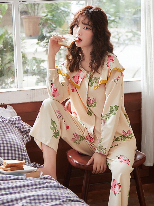 生活夜曲2019秋冬装家居服