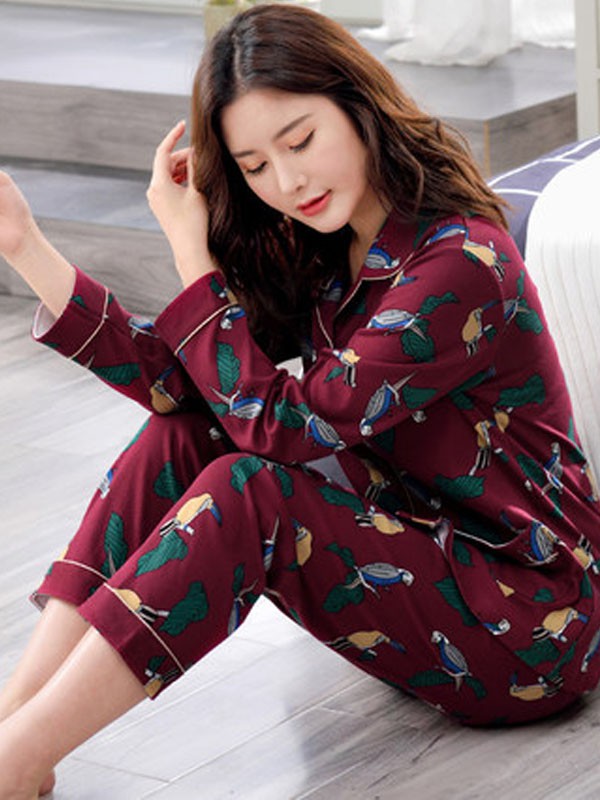 辉豹秋冬装家居服