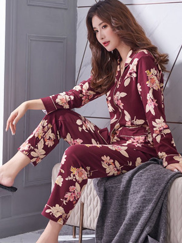 辉豹秋冬装家居服