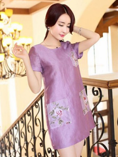 纹素春夏装女装