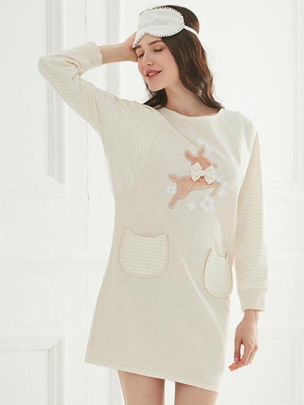 靓梦白玉兰春夏装家居服