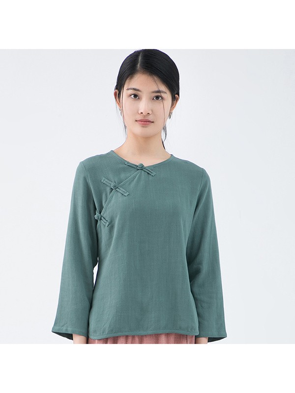 二喜茶人服女装