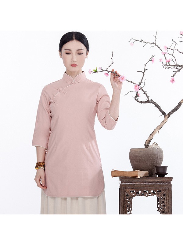 二喜茶人服女装