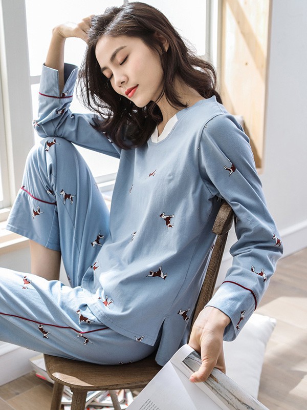 多拉美2019秋冬装家居服