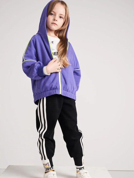 诺贝达2020秋冬季紫色纯色外套