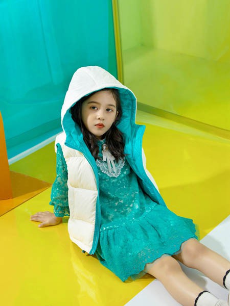 优仔优妹童装2020秋冬季白色撞色马夹