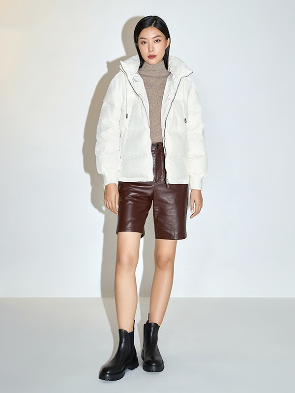 misssixty2020秋冬季白色纯色羽绒服