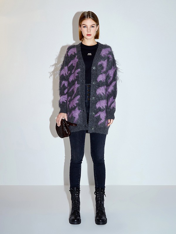 misssixty2020秋冬季灰色撞色外套