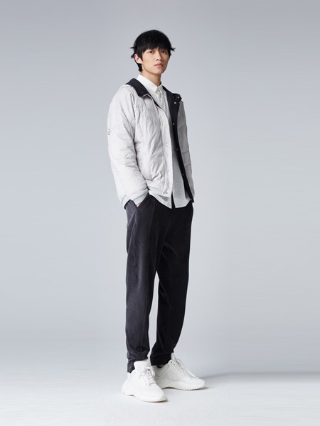 玛丝菲尔2020秋冬季白色纯色外套