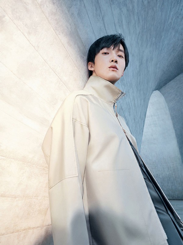 玛丝菲尔2020秋冬季米色纯色夹克