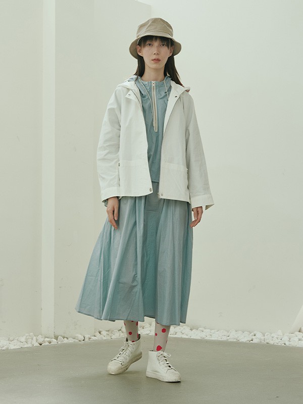 马可未2020秋冬季白色纯色外套