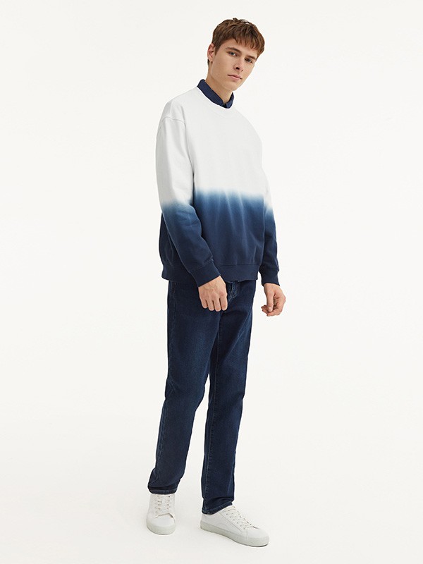 O.C.E.2020秋冬季拼色撞色卫衣