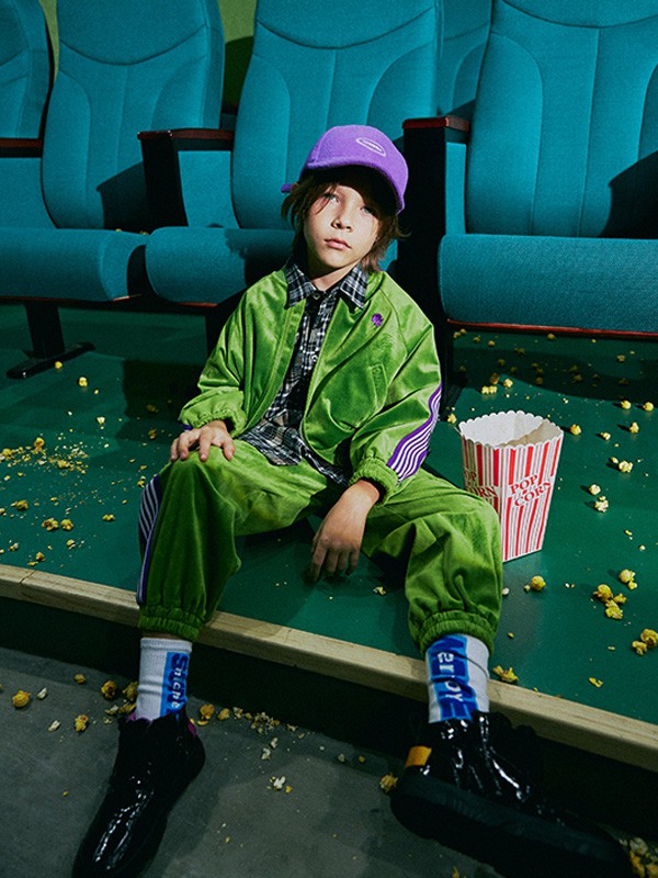 SUNTLAB2020秋冬季绿色纯色套装