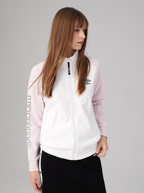 茵宝运动装2020秋冬季白色撞色运动装