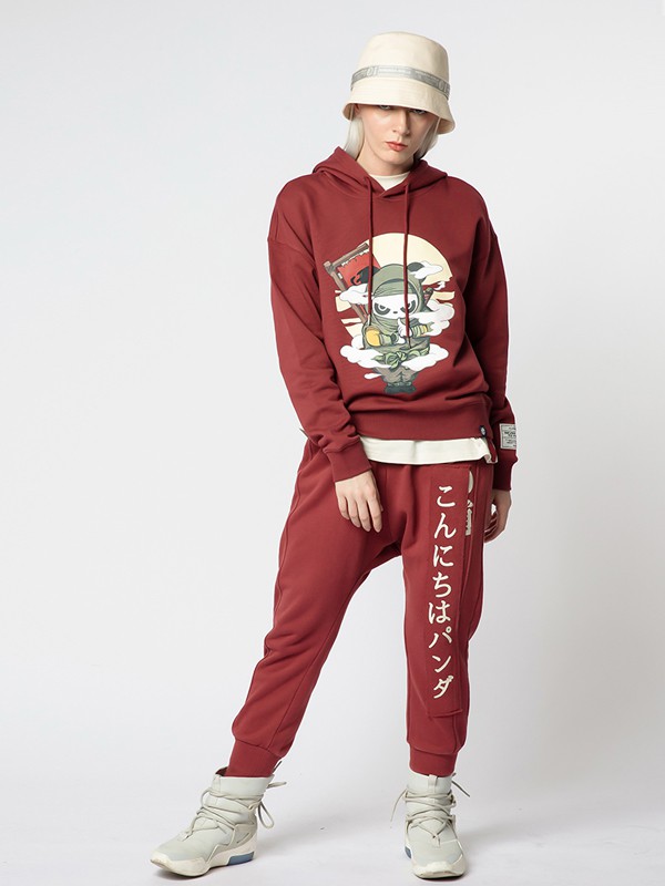 你好熊猫休闲装