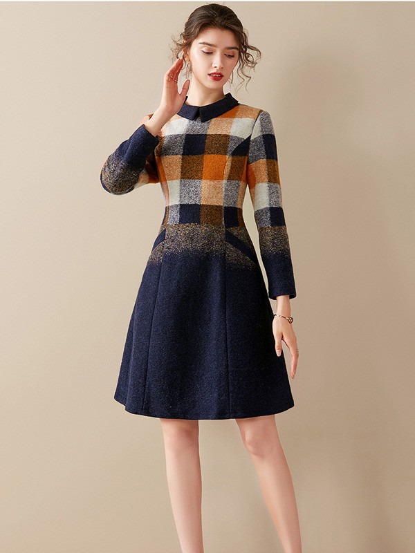 水墨青华2020秋冬装女装