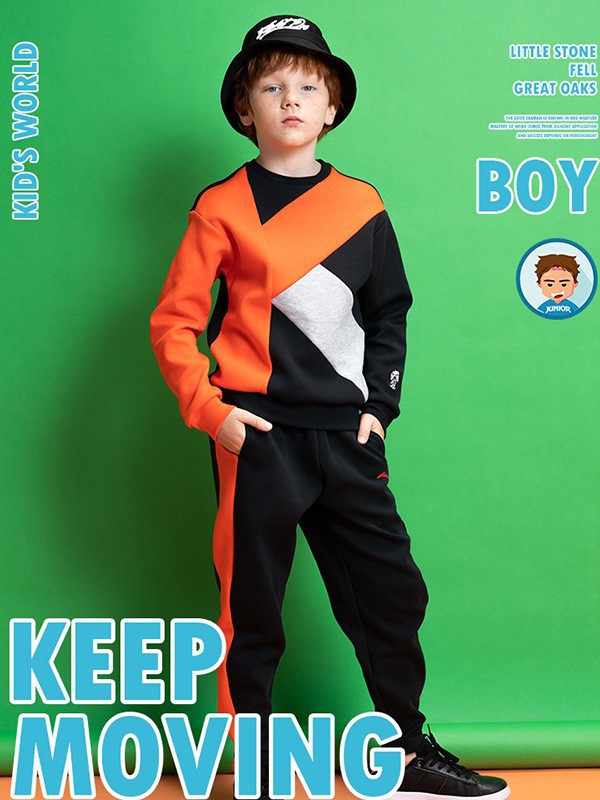 安踏儿童2019秋冬装童装