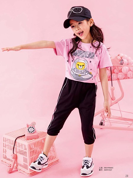 黑白熊2020新款童装