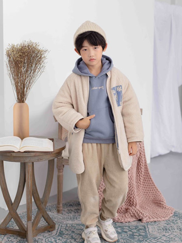 彩色笔2019秋冬装童装