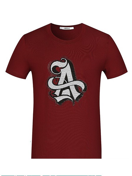 奥拉玛2023春夏季红色T恤