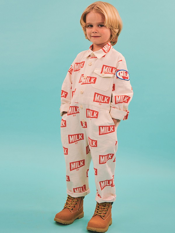 贝贝品诺童装2022秋冬季白色连体裤