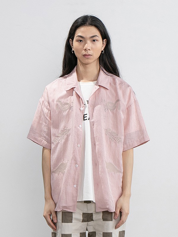 CONPCONP女装2020夏季粉色宽松T恤