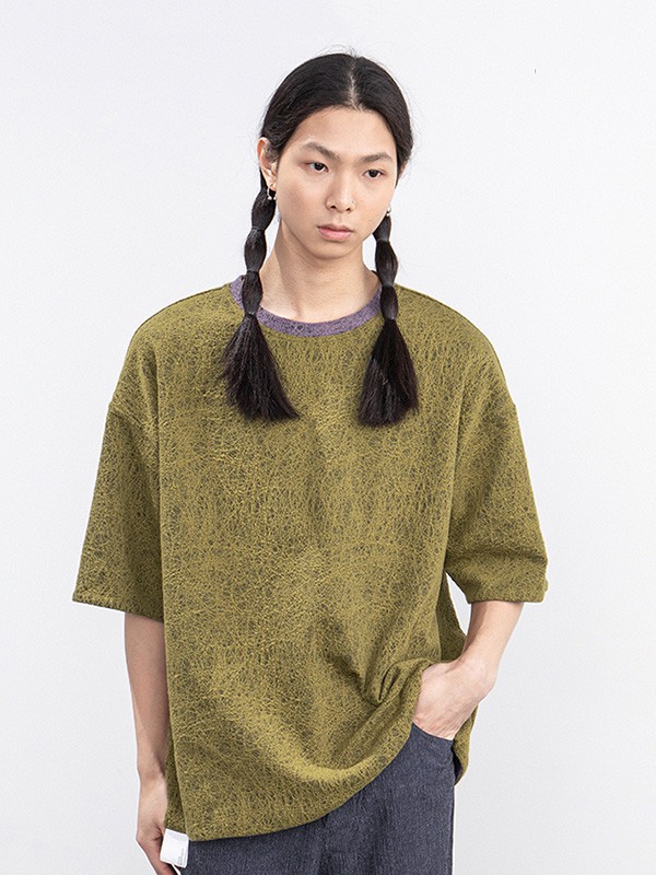 CONPCONP女装2020夏季绿色宽松T恤