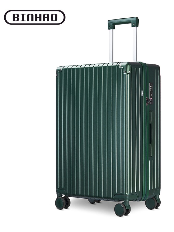 宾豪2020墨绿色拉杆箱