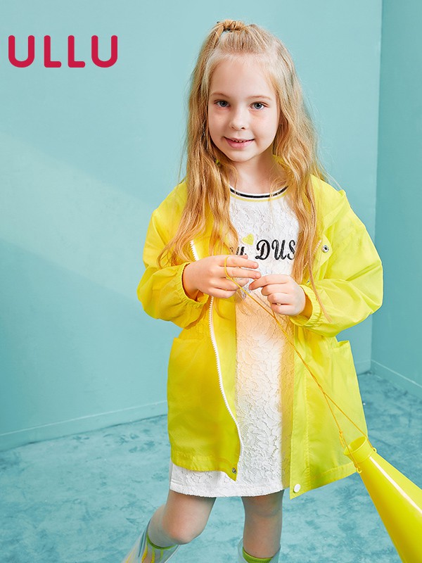 UU2020春夏季黄色纯色防晒衫