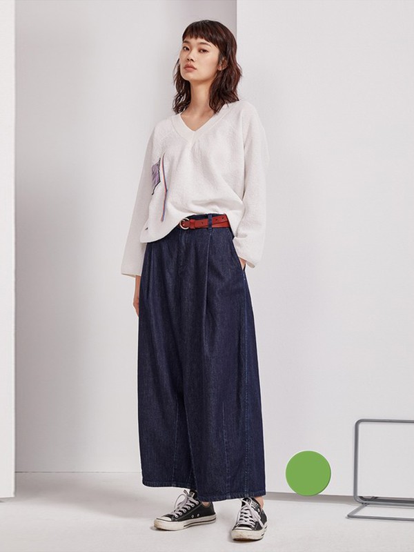 芮玛2020秋季白色纯色T恤