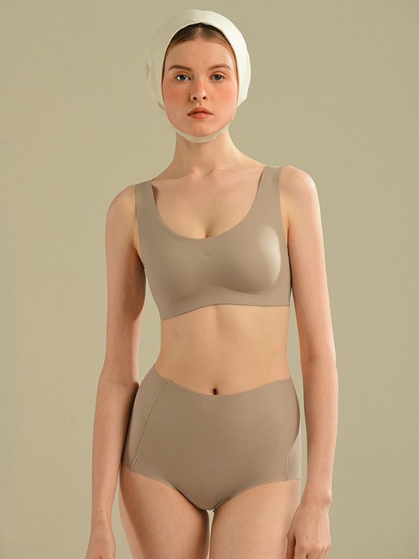 素肌良品2020春夏季肤色超薄杯少女内衣